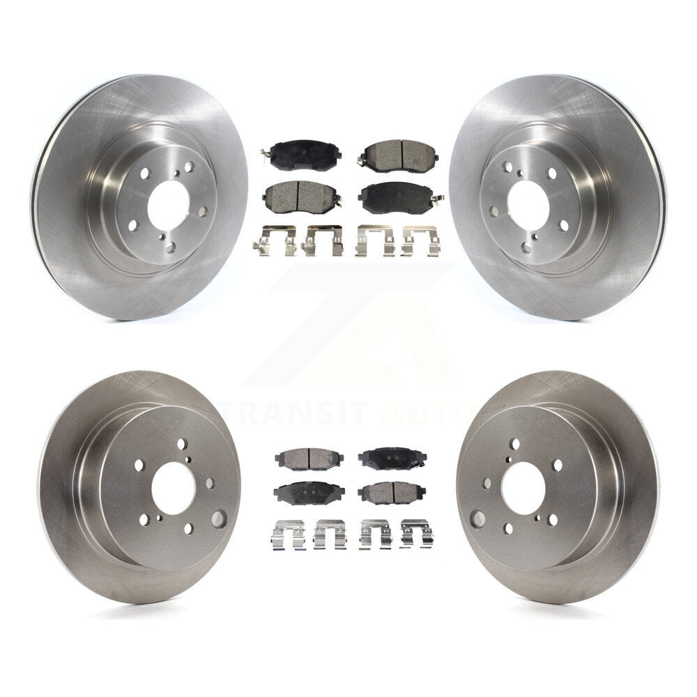Transit Auto K8F-102721 Disc Brake Kit for 2013-2018 Subaru Crosstrek, Subaru Forester, Subaru XV Crosstrek - Front and Rear product image