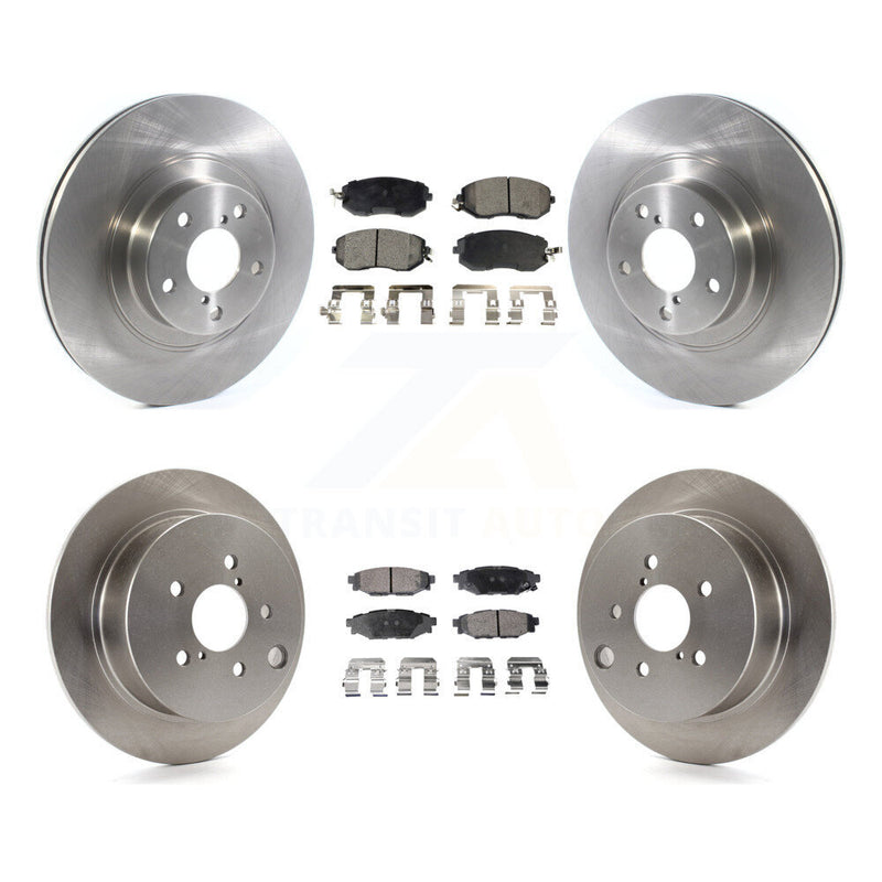 Transit Auto K8F-102721 Disc Brake Kit for 2013-2018 Subaru Crosstrek, Subaru Forester, Subaru XV Crosstrek - Front and Rear product image