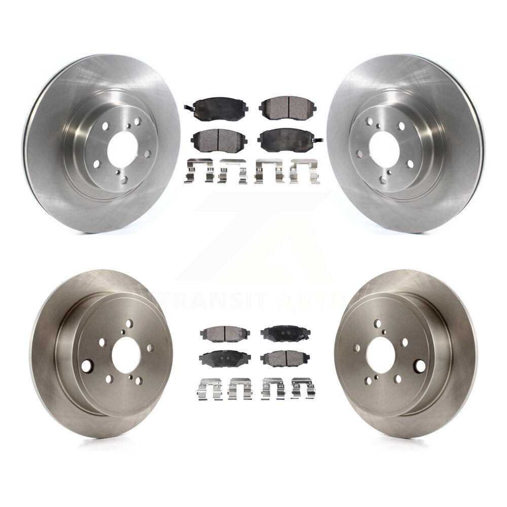 Transit Auto K8F-102724 Disc Brake Kit for 2008-2013 Subaru WRX, Subaru Legacy, Subaru Impreza & more - Front and Rear product image