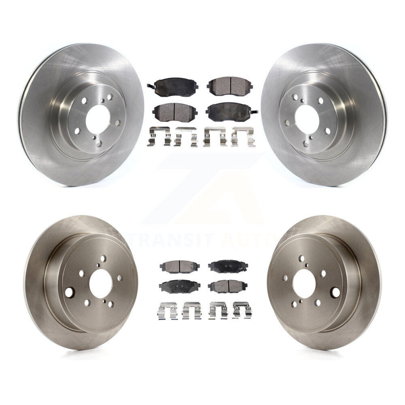 Transit Auto K8F-102724 Disc Brake Kit for 2008-2013 Subaru WRX, Subaru Legacy, Subaru Impreza & more - Front and Rear product image