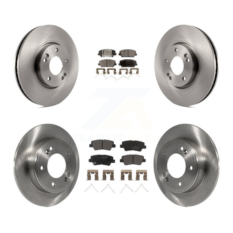 Transit Auto K8F-102725 Disc Brake Kit for 2016-2018 Kia Forte, Kia Forte5, Hyundai Veloster - Front and Rear product image