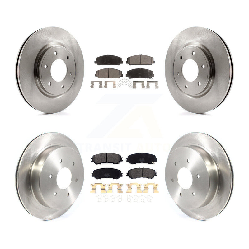Transit Auto K8F-102729 Disc Brake Kit for 2017-2023 Nissan TITAN - Front and Rear product image