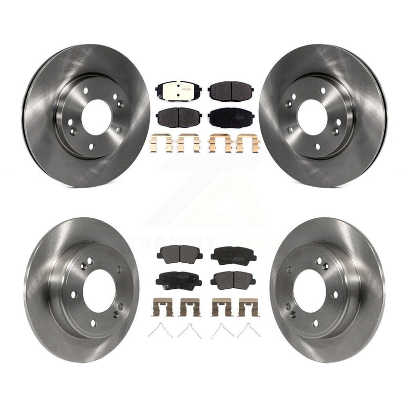 Transit Auto K8F-102732 Disc Brake Kit for 2017-2023 Kia Forte, Hyundai Kona, Hyundai Elantra GT & more - Front and Rear product image
