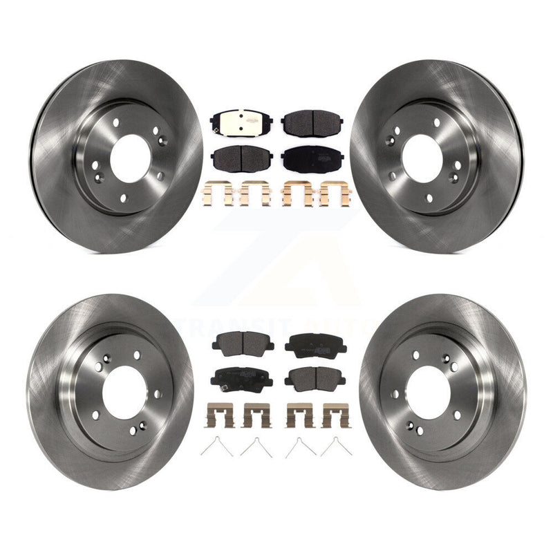 Transit Auto K8F-102733 Disc Brake Kit for 2018-2022 Kia Forte5, Hyundai Elantra GT - Front and Rear product image