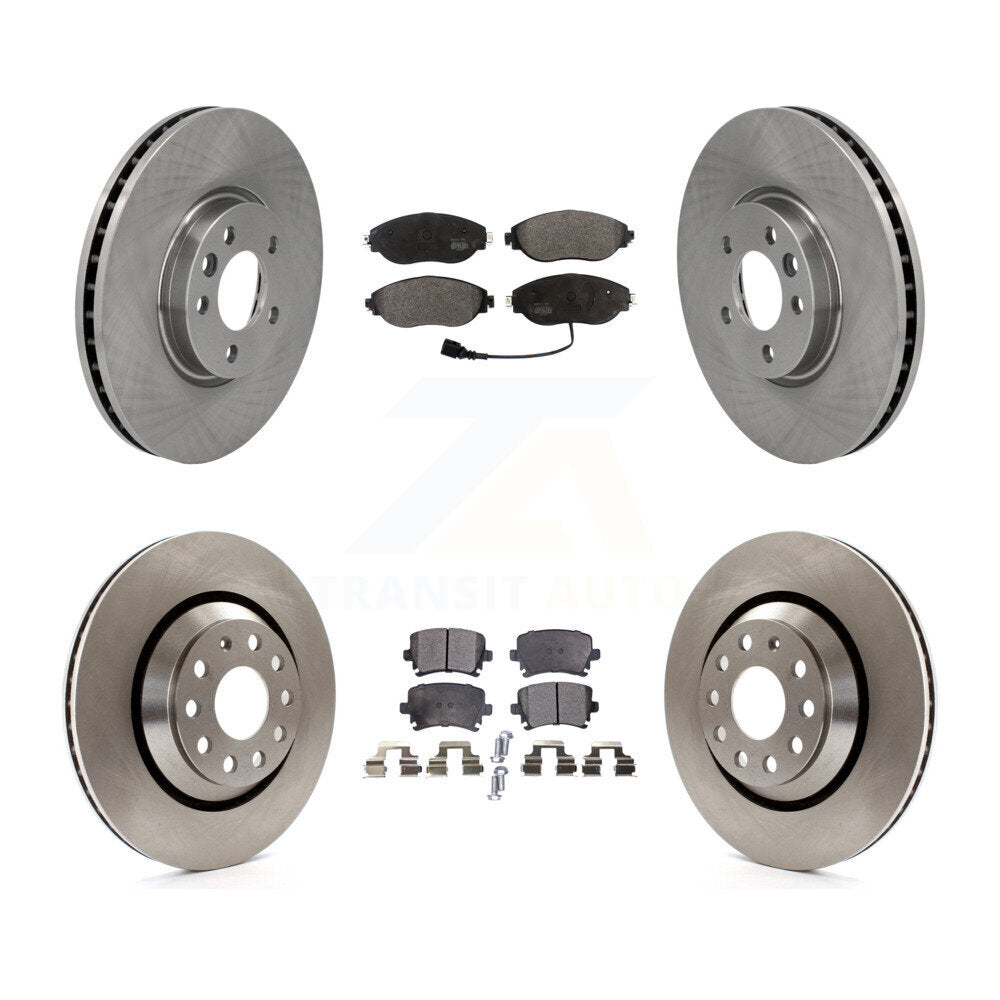 Transit Auto K8F-102737 Disc Brake Kit for 2013-2016 Volkswagen CC - Front and Rear product image