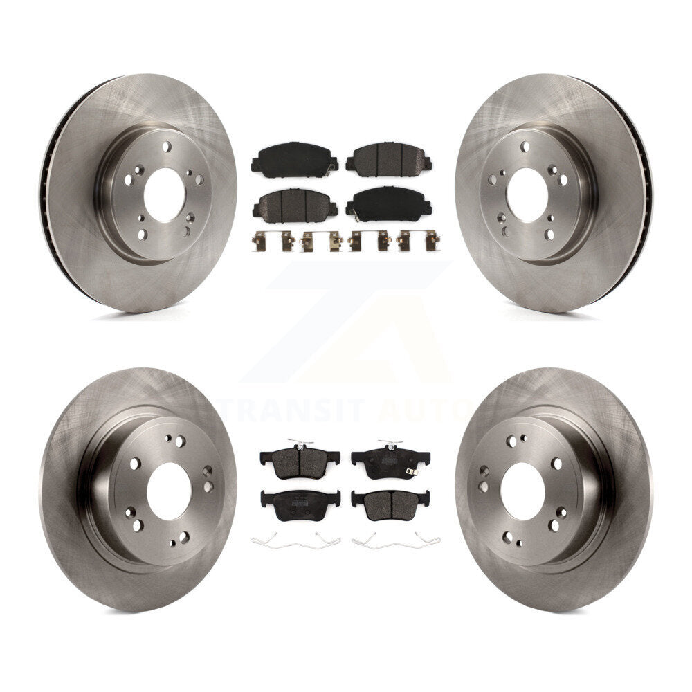 Transit Auto K8F-102738 Disc Brake Kit for 2018-2024 Honda Accord - Front and Rear product image