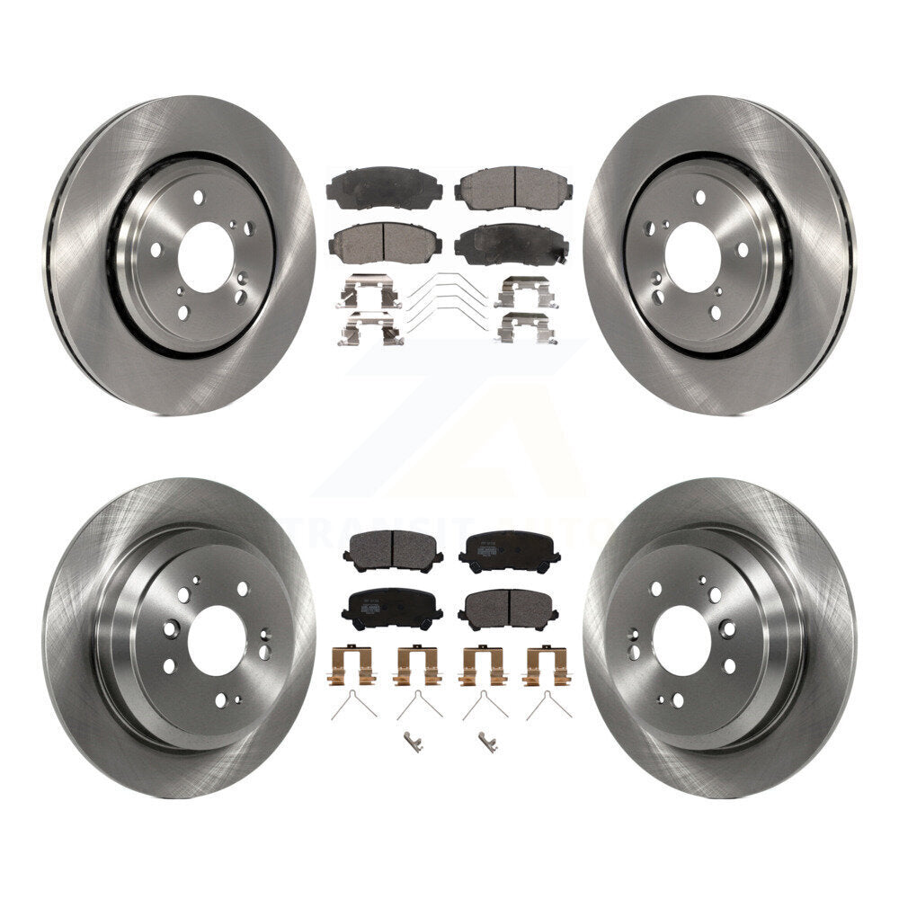 Transit Auto K8F-102740 Disc Brake Kit for 2019-2024 Honda Passport - Front and Rear product image