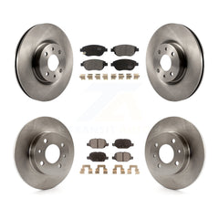 Transit Auto K8F-102743 Disc Brake Kit for 2012-2013 Fiat 500 - Front and Rear product image