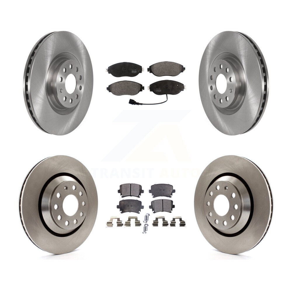 Transit Auto K8F-102744 Disc Brake Kit for 2018-2021 Volkswagen GTI - Front and Rear product image