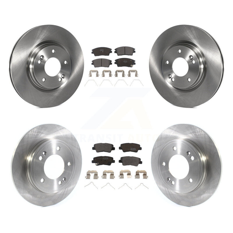Transit Auto K8F-102750 Disc Brake Kit for 2017-2020 Hyundai Elantra - Front and Rear product image