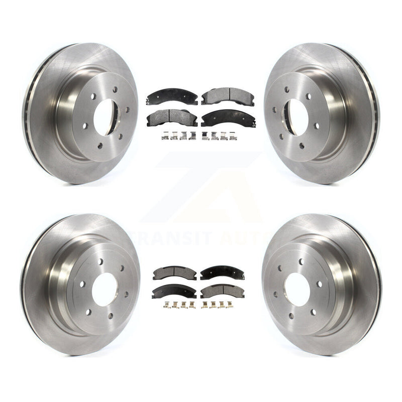 Transit Auto K8F-102754 Disc Brake Kit for 2016-2024 Nissan TITAN XD - Front and Rear product image