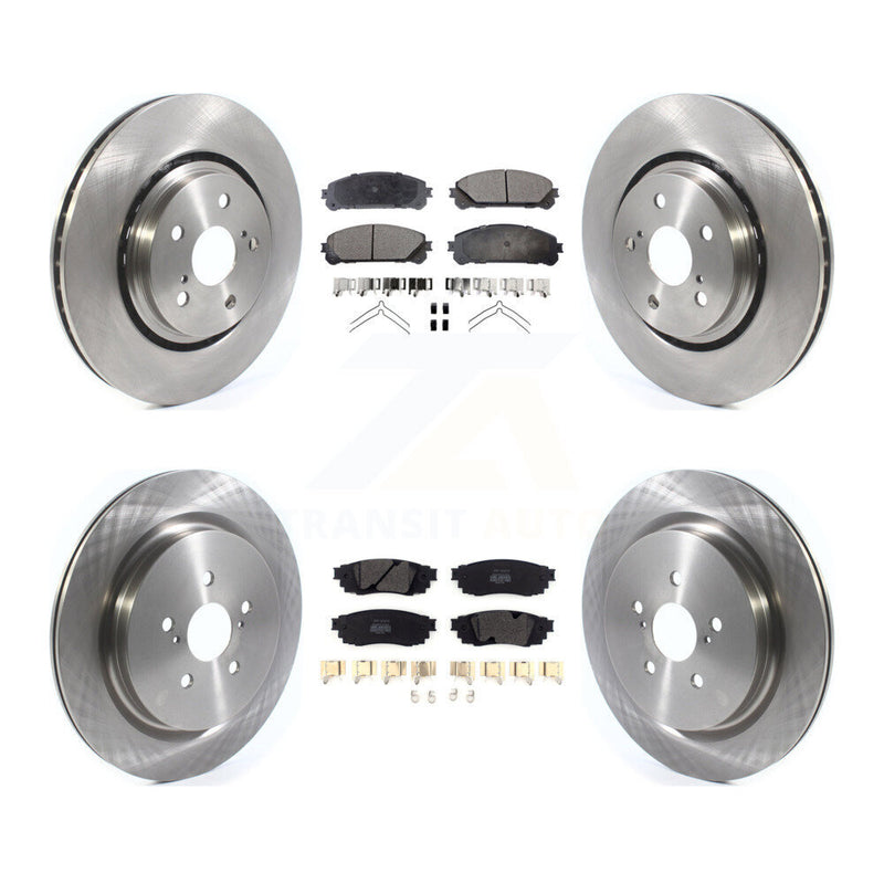 Transit Auto K8F-102756 Disc Brake Kit for 2016-2022 Lexus RX350, Lexus RX350L, Lexus RX450hL & more - Front and Rear product image