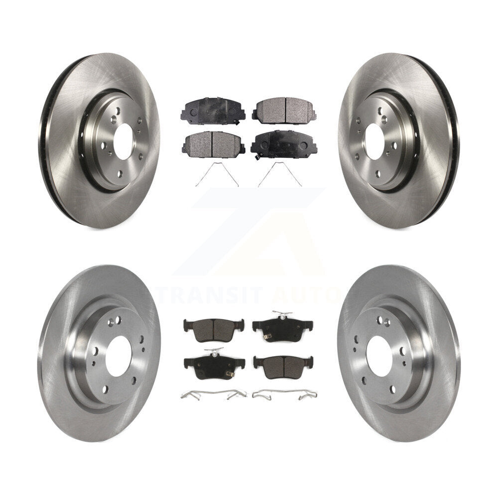 Transit Auto K8F-102758 Disc Brake Kit for 2017-2020 Honda Civic - Front and Rear product image