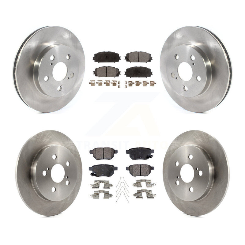Transit Auto K8F-102760 Disc Brake Kit for 2016-2022 Toyota Corolla, Toyota Prius AWD-e, Toyota Prius Prime & more - Front and Rear product image