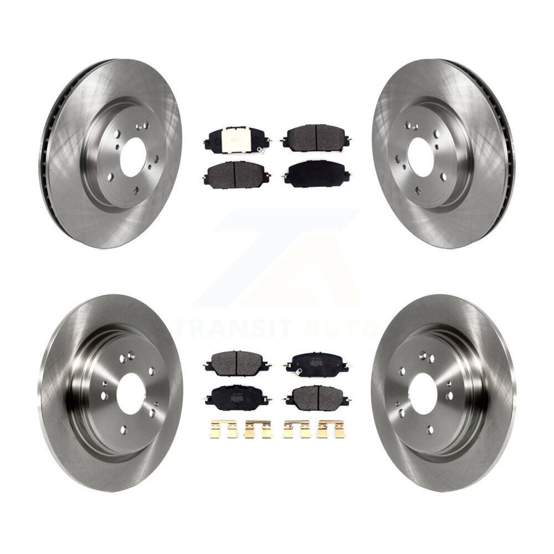 Transit Auto K8F-102764 Disc Brake Kit for 2017-2023 Honda CR-V - Front and Rear product image