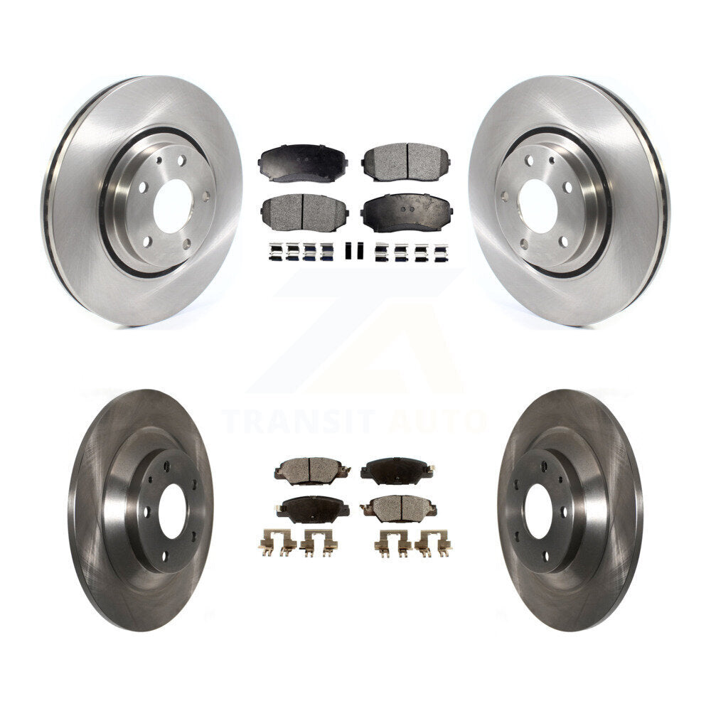 Transit Auto K8F-102765 Disc Brake Kit for 2019-2024 Mazda CX-5 - Front and Rear product image