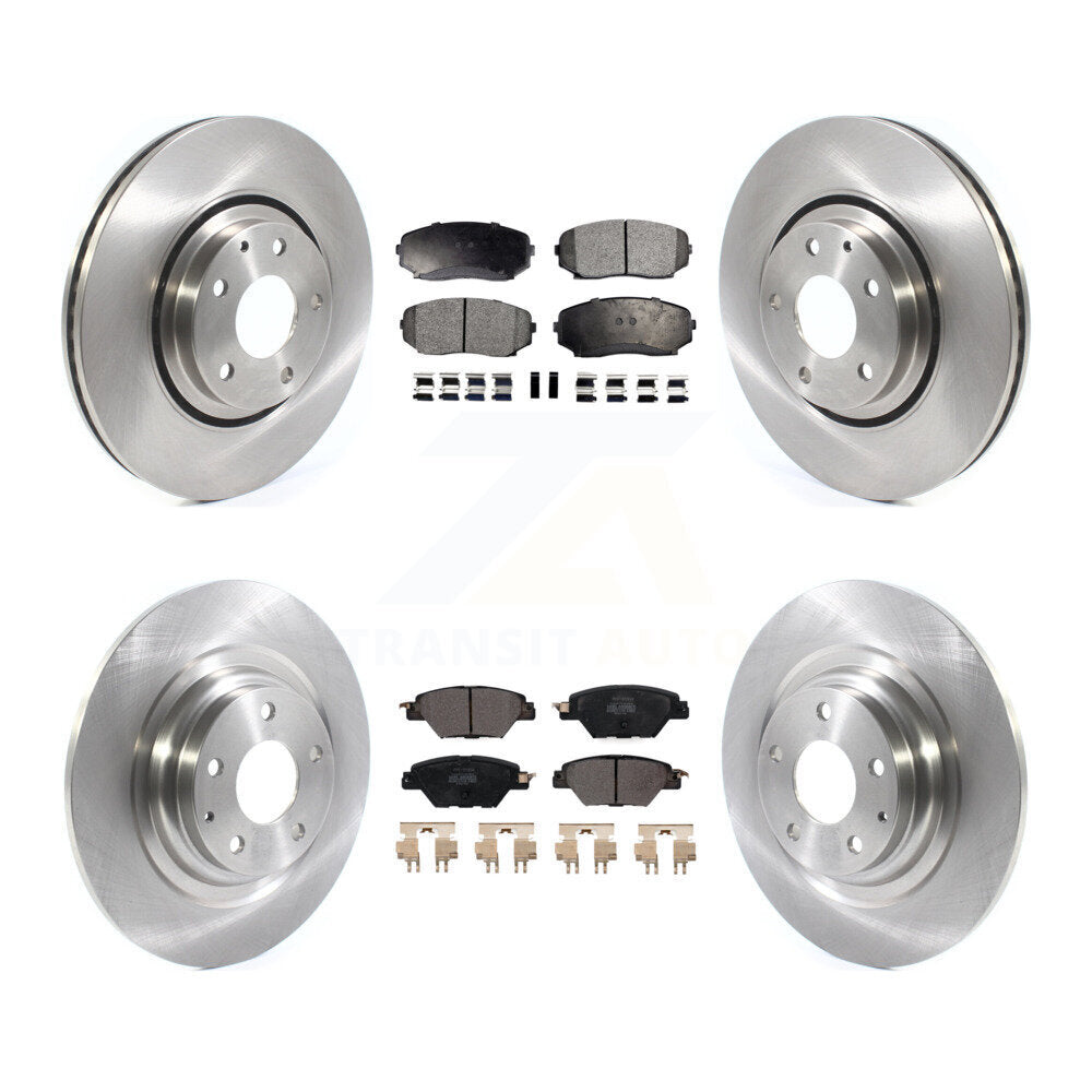 Transit Auto K8F-102766 Disc Brake Kit for 2016-2023 Mazda CX-9 - Front and Rear product image