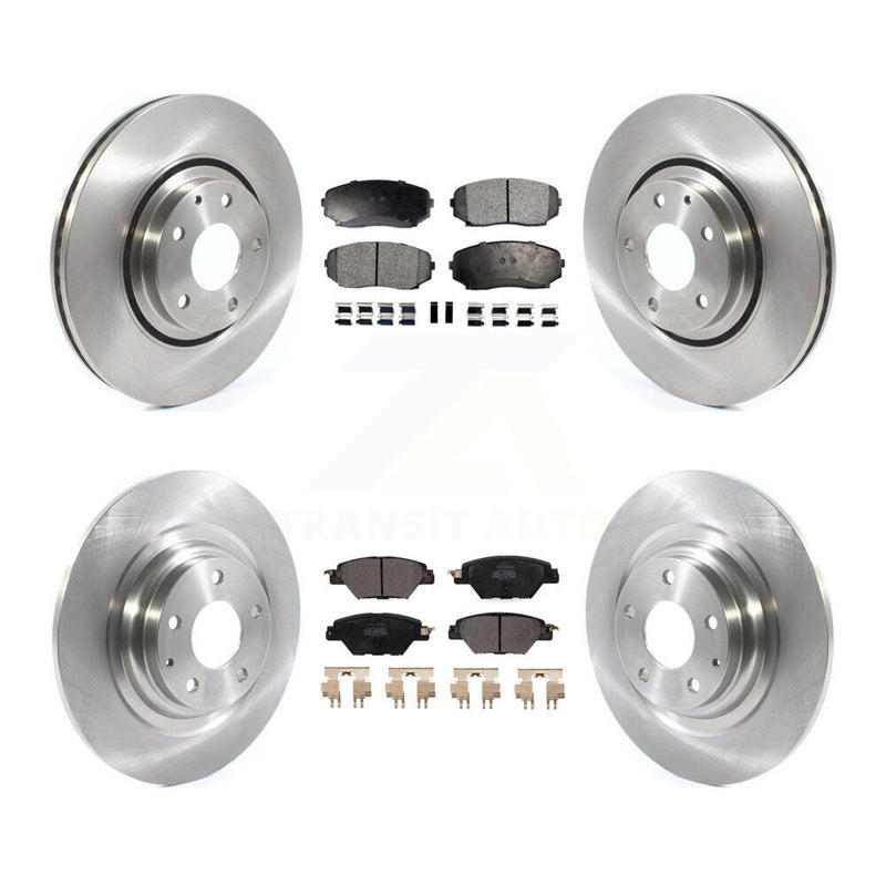 Transit Auto K8F-102766 Disc Brake Kit for 2016-2023 Mazda CX-9 - Front and Rear product image