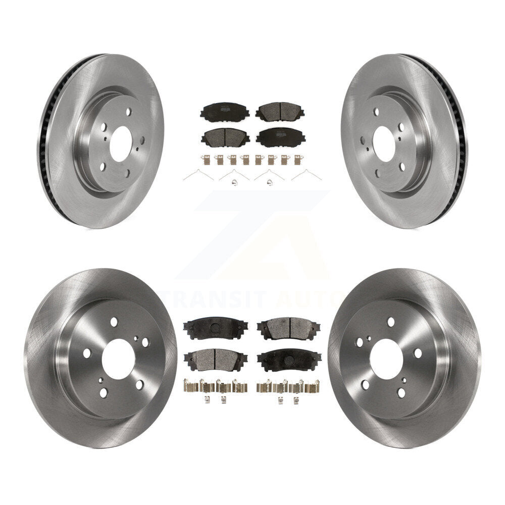 Transit Auto K8F-102767 Disc Brake Kit for 2018-2024 Toyota Camry, Lexus ES300h, Lexus ES350 & more - Front and Rear product image