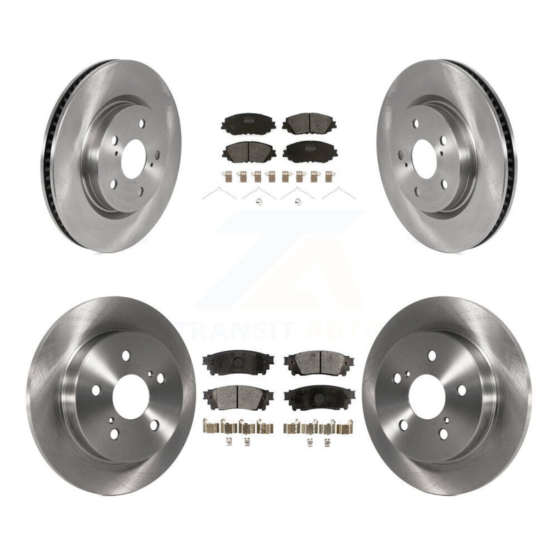 Transit Auto K8F-102767 Disc Brake Kit for 2018-2024 Toyota Camry, Lexus ES300h, Lexus ES350 & more - Front and Rear product image