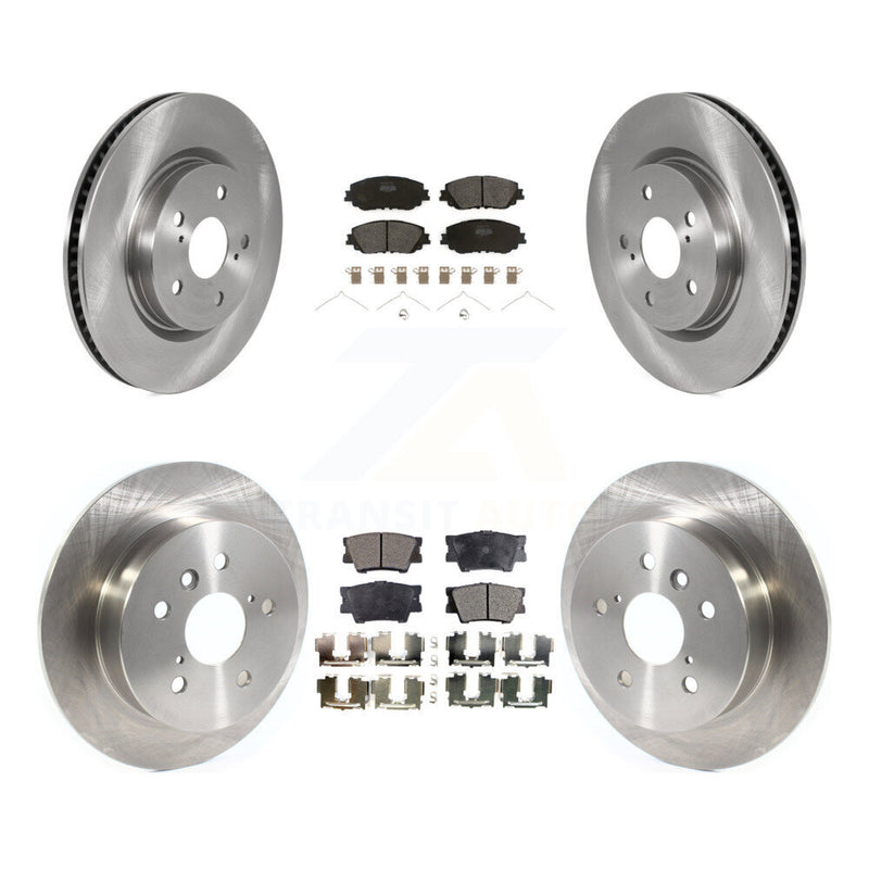 Transit Auto K8F-102768 Disc Brake Kit for 2018-2024 Toyota Camry - Front and Rear product image