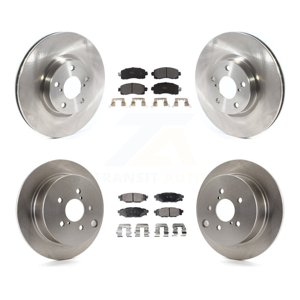 Transit Auto K8F-102772 Disc Brake Kit for 2017-2023 Subaru Impreza - Front and Rear product image