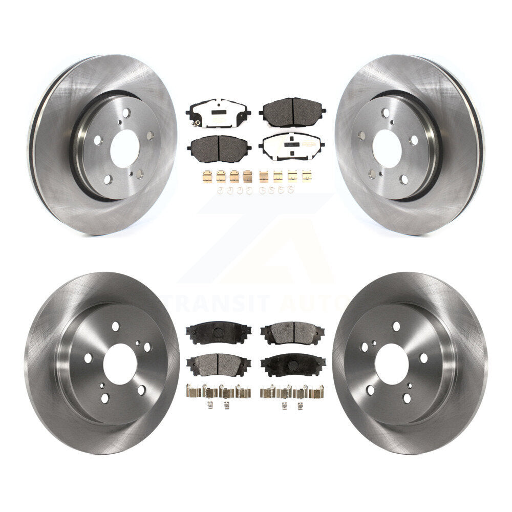 Transit Auto K8F-102775 Disc Brake Kit for 2018 Toyota C-HR - Front and Rear product image