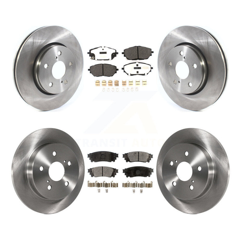 Transit Auto K8F-102775 Disc Brake Kit for 2018 Toyota C-HR - Front and Rear product image