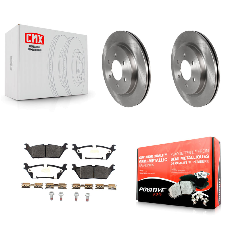 Transit Auto K8F-102788 Disc Brake Kit for 2018-2021 Ford Expedition, Ford F-150, Lincoln Navigator - Rear product image