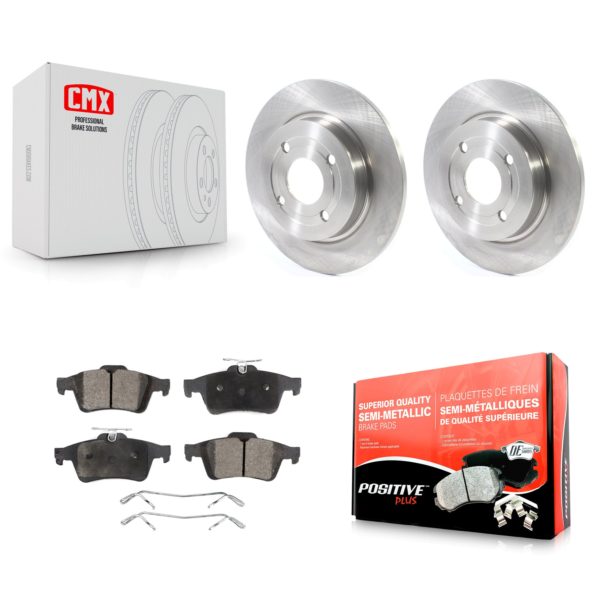 Transit Auto K8F-102790 Disc Brake Kit for 2018-2022 Ford EcoSport - Rear product image
