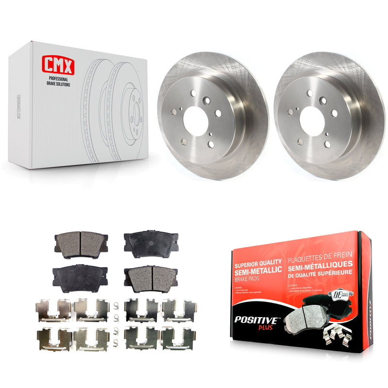Transit Auto K8F-102805 Disc Brake Kit for 2018-2024 Toyota Camry - Rear product image
