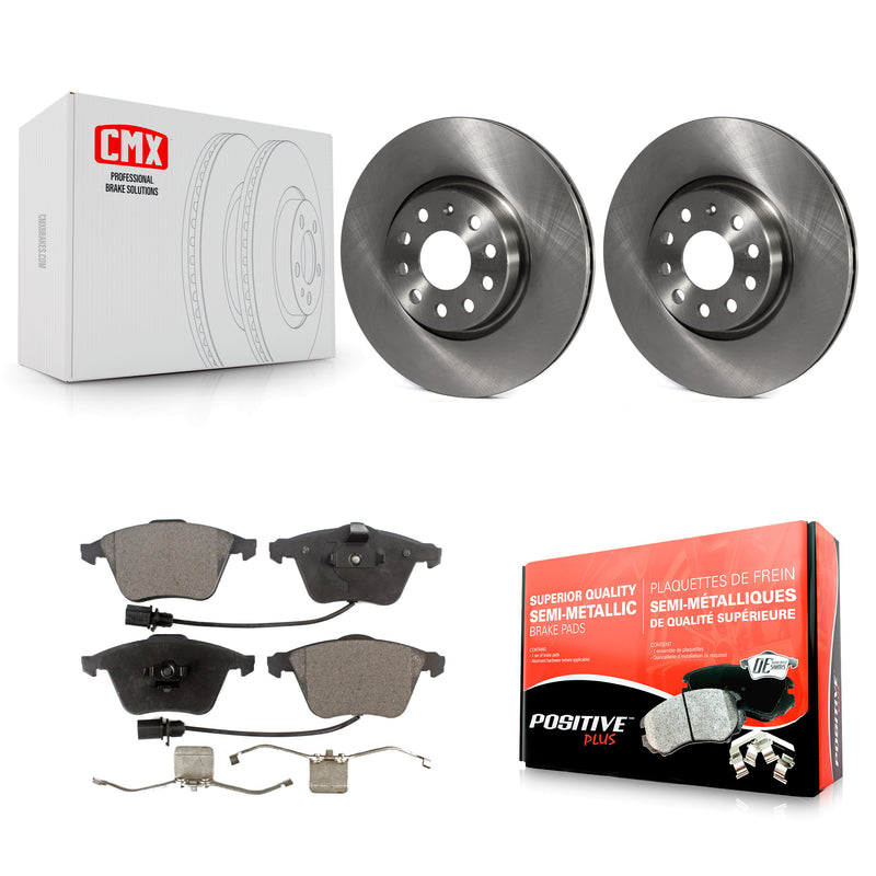 Transit Auto K8F-102825 Disc Brake Kit for 2008-2012 Volkswagen CC, Volkswagen R32 - Front product image
