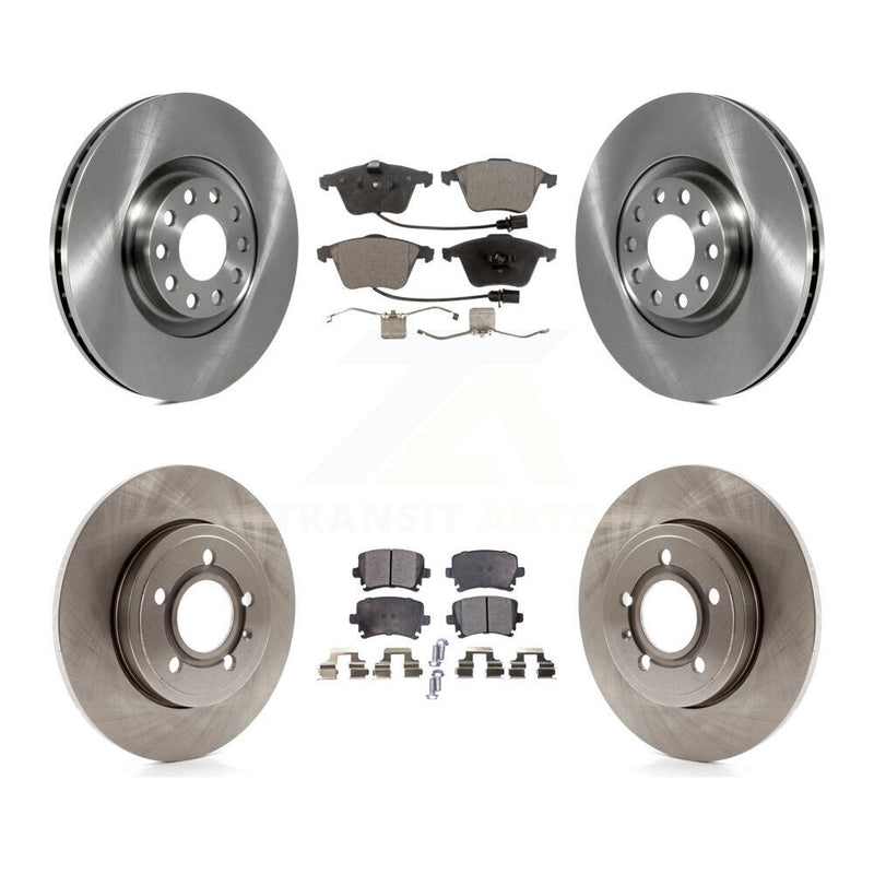 Transit Auto K8F-102842 Disc Brake Kit for 2007-2009 Audi A4, Audi A4 Quattro - Front and Rear product image