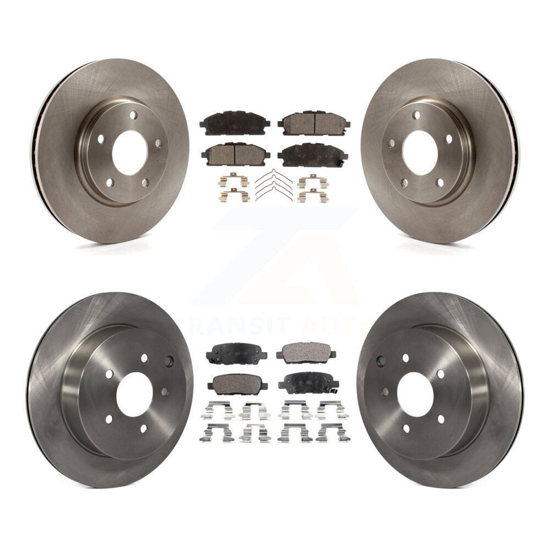 Transit Auto K8F-102843 Disc Brake Kit for 2011-2017 Nissan Quest - Front and Rear product image
