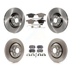 Transit Auto K8F-102844 Disc Brake Kit for 2006-2013 Volkswagen CC, Volkswagen Golf R, Volkswagen Passat CC & more - Front and Rear product image