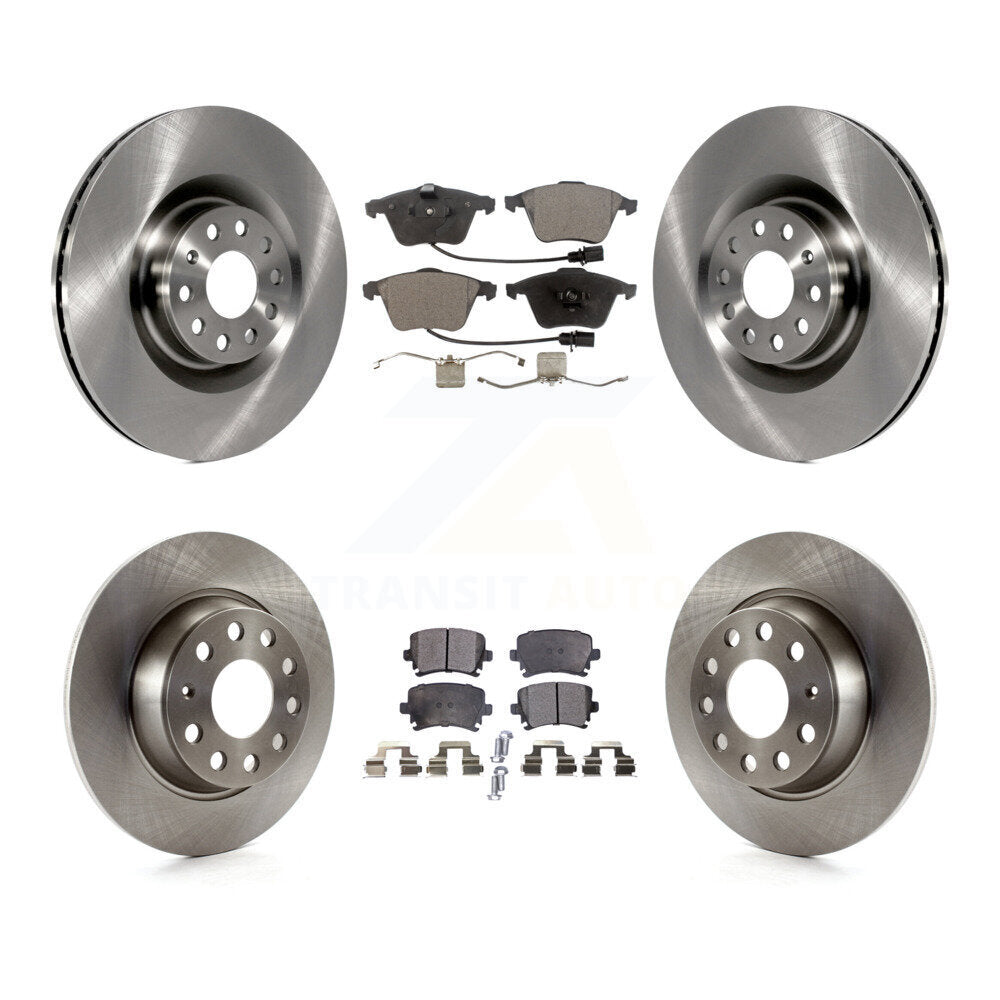 Transit Auto K8F-102845 Disc Brake Kit for 2006-2007 Volkswagen Passat - Front and Rear product image