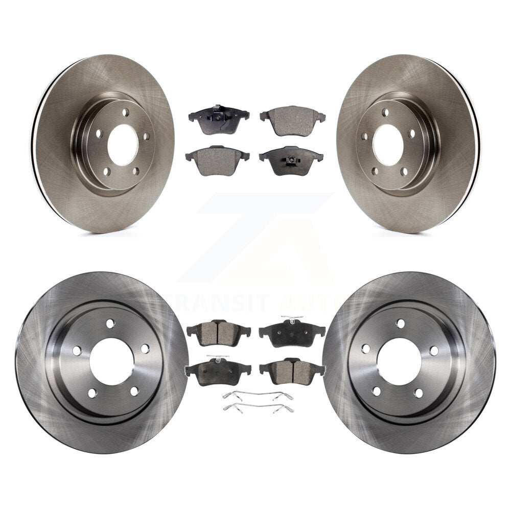 Transit Auto K8F-102847 Disc Brake Kit for 2007-2013 Mazda 3 - Front and Rear product image