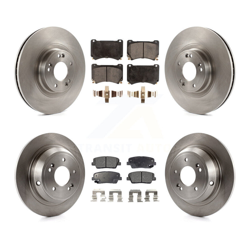 Transit Auto K8F-102848 Disc Brake Kit for 2009-2010 Hyundai Genesis - Front and Rear product image