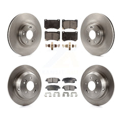 Transit Auto K8F-102849 Disc Brake Kit for 2010-2014 Hyundai Genesis - Front and Rear product image
