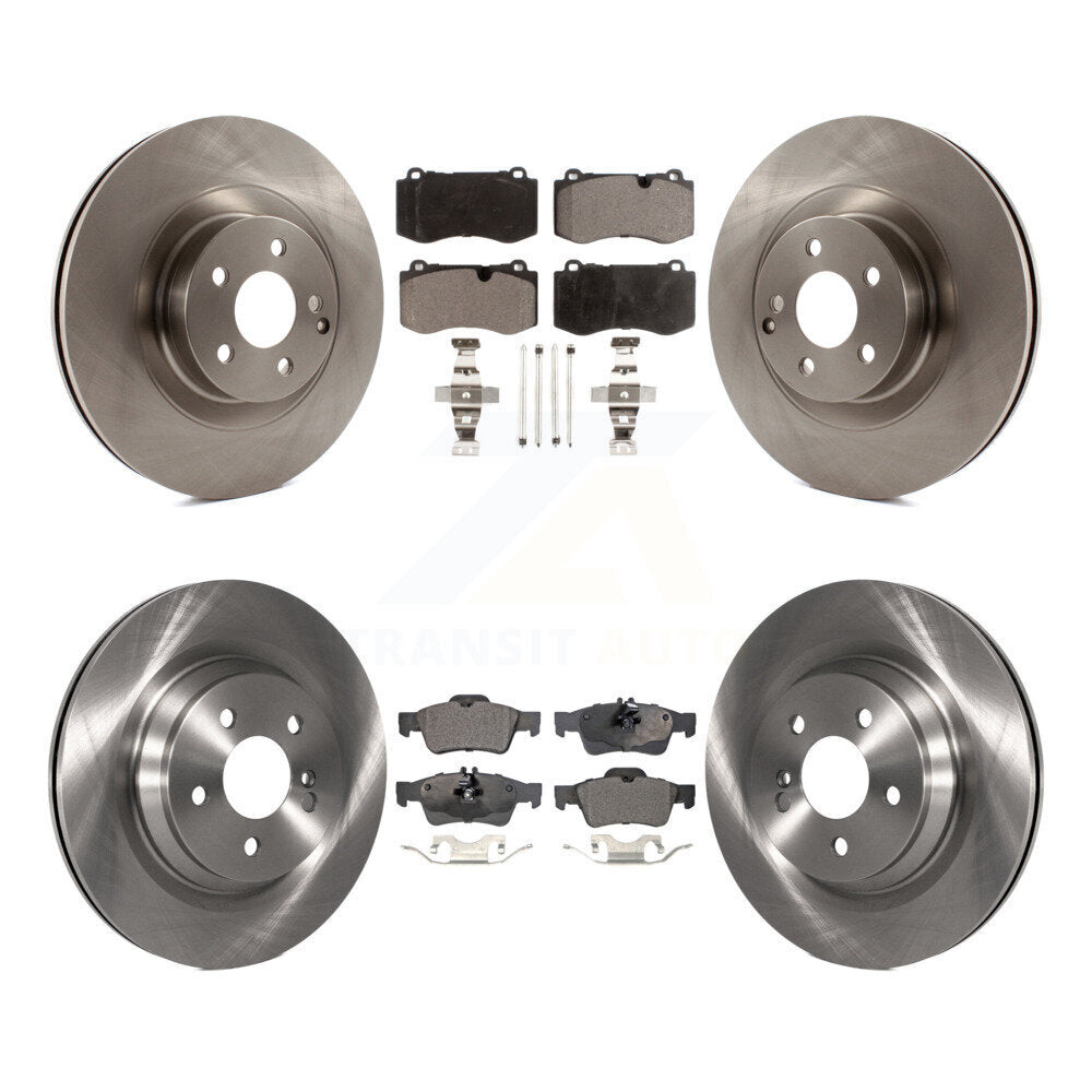 Transit Auto K8F-102850 Disc Brake Kit for 2007-2014 Mercedes-Benz S350, Mercedes-Benz S550, Mercedes-Benz SL550 & more - Front and Rear product image