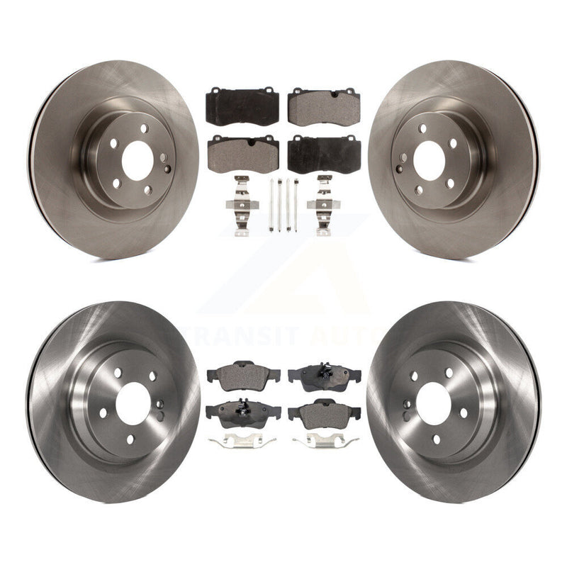 Transit Auto K8F-102850 Disc Brake Kit for 2007-2014 Mercedes-Benz S350, Mercedes-Benz S550, Mercedes-Benz SL550 & more - Front and Rear product image