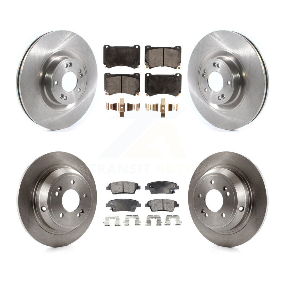 Transit Auto K8F-102851 Disc Brake Kit for 2012-2014 Hyundai Genesis - Front and Rear product image