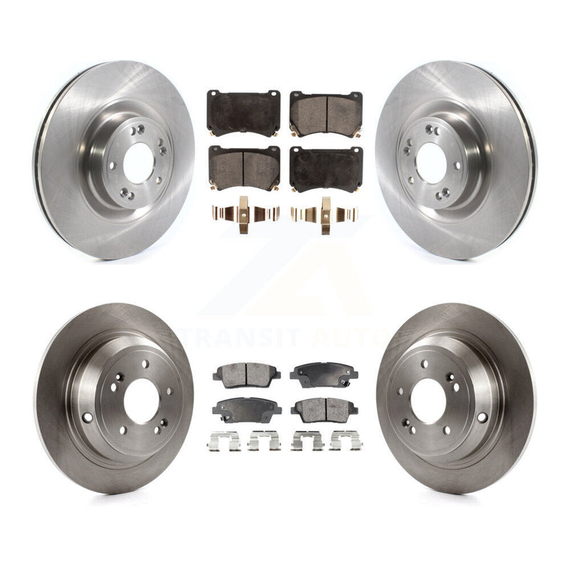 Transit Auto K8F-102851 Disc Brake Kit for 2012-2014 Hyundai Genesis - Front and Rear product image