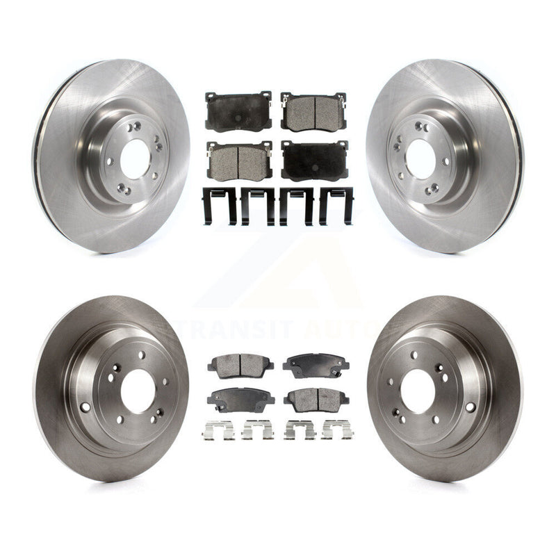 Transit Auto K8F-102852 Disc Brake Kit for 2015-2017 Genesis G80, Kia K900, Hyundai Genesis - Front and Rear product image