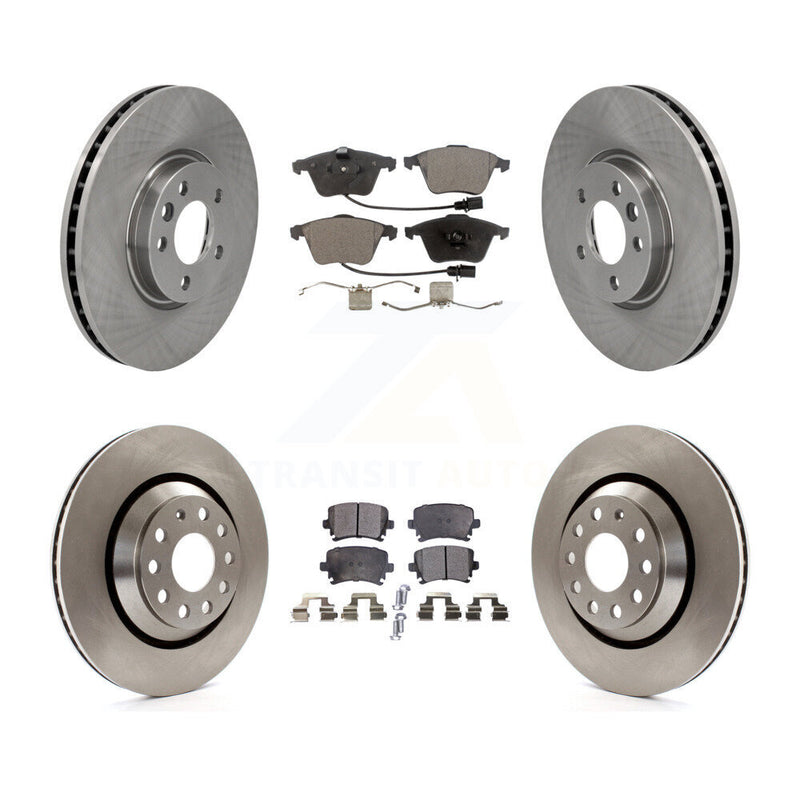 Transit Auto K8F-102853 Disc Brake Kit for 2009-2012 Volkswagen CC - Front and Rear product image