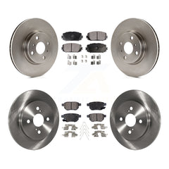 Transit Auto K8F-102854 Disc Brake Kit for 2012-2018 Toyota Yaris - Front and Rear product image