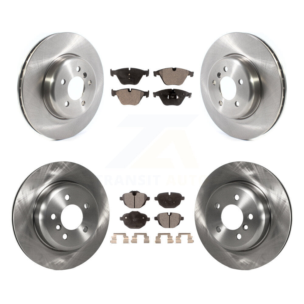 Transit Auto K8F-102856 Disc Brake Kit for 2011-2016 BMW 535d, BMW 535d xDrive, BMW 535i & more - Front and Rear product image