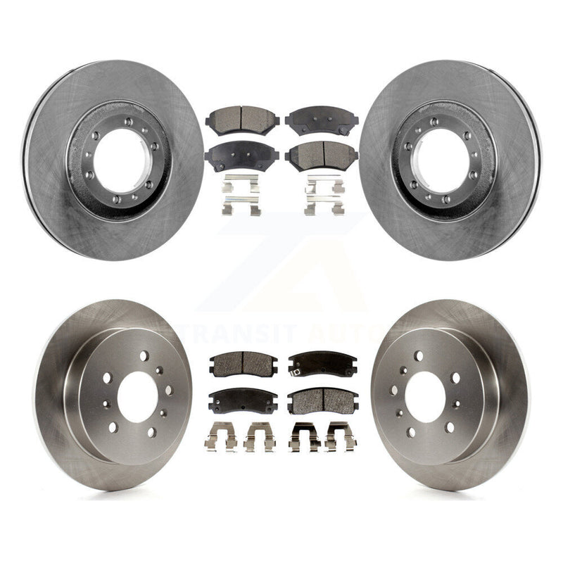 Transit Auto K8F-102864 Disc Brake Kit for 1997-2005 Chevrolet Venture, Oldsmobile Intrigue, Buick Century & more - Front and Rear product image