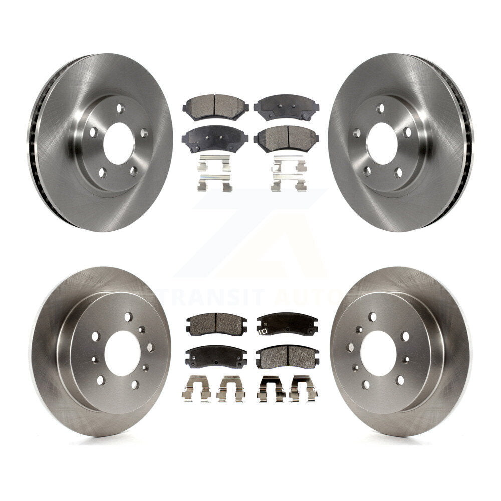 Transit Auto K8F-102865 Disc Brake Kit for 1998-2005 Chevrolet Impala, Chevrolet Monte Carlo, Oldsmobile Intrigue - Front and Rear product image