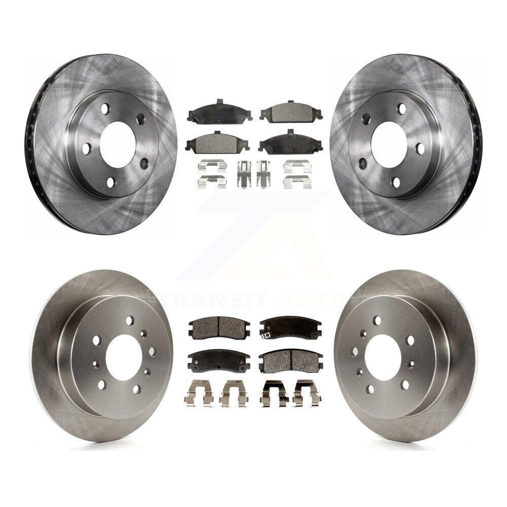 Transit Auto K8F-102866 Disc Brake Kit for 1999-2005 Oldsmobile Alero, Pontiac Grand Am - Front and Rear product image